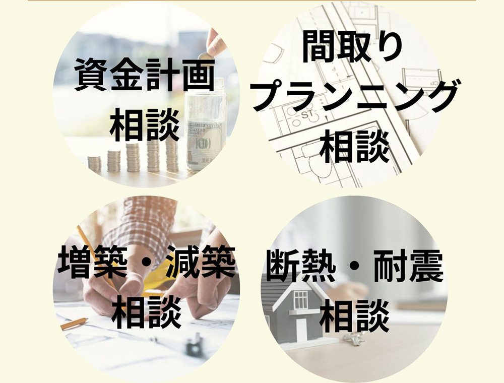 楽しい家／無料相談会／8月5日(土)・6日(日)・19日(土)・20日(日)／099-275-1710／鹿児島市宇宿 楽しい家事務所